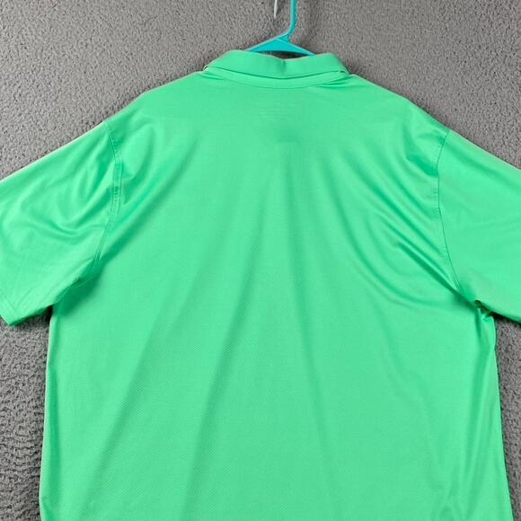 Under Armour Performance Polo Men's 2XL Green Yankee Trace 25th Anniversary New - Picture 12 of 12